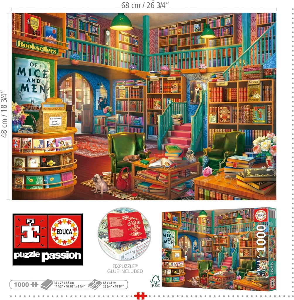 PUZ.1000 LIBRERIA