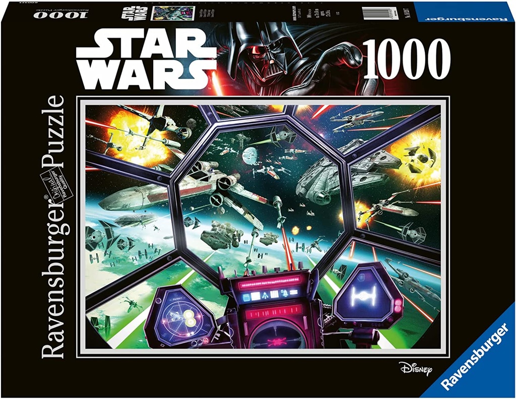 PUZ.1000 STAR WARS:CABINA TIE F.