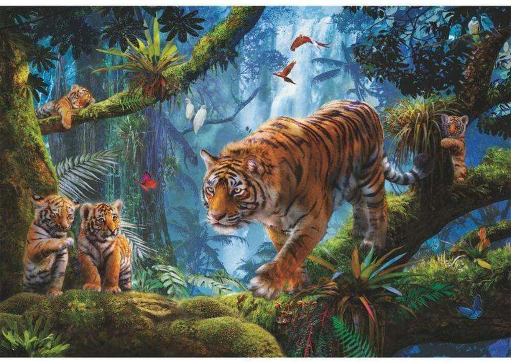 PUZ.1000 TIGRES EN EL ARBOL