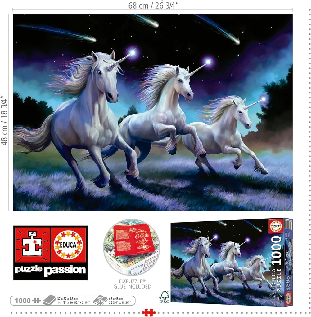 PUZ.1000 UNICORNIOS-ANNE STOKE