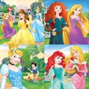 PUZ.12+16+20+25 PRINCESAS DISN