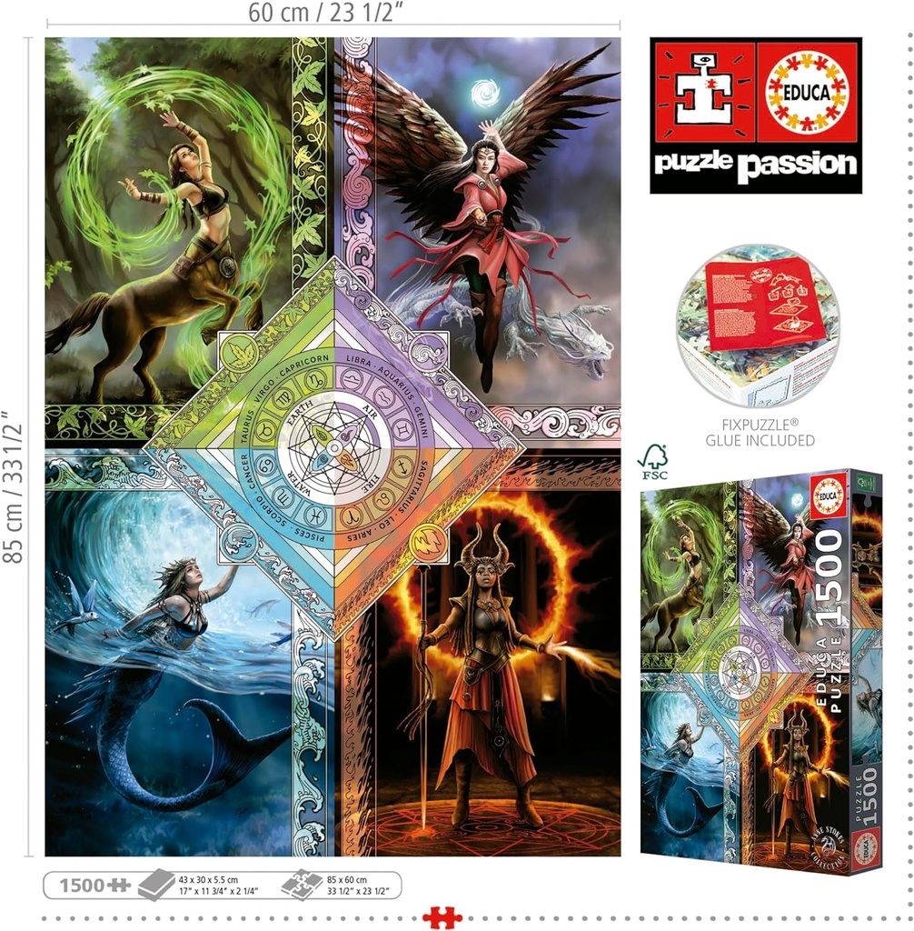 PUZ.1500 ELEMENTAL MAGIC CHART
