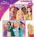 PUZ.2x100 DISNEY PRINCESS