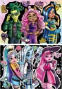 PUZ.2x100 MONSTER HIGH