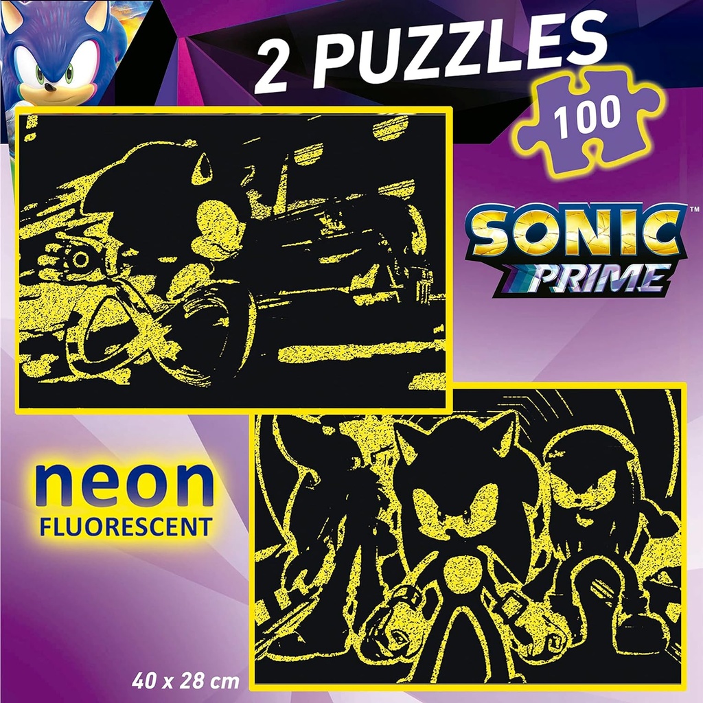 PUZ.2x100 SONIC PRIME NEON