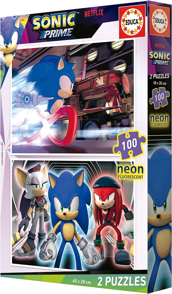 PUZ.2x100 SONIC PRIME NEON