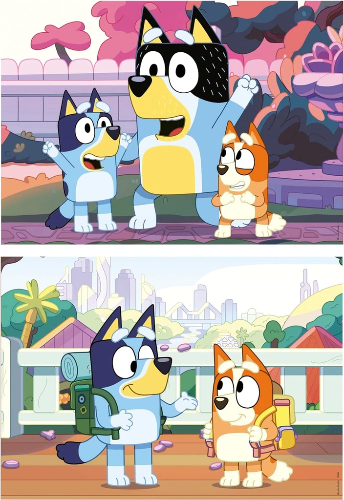 PUZ.2x20 BLUEY (MALETA)