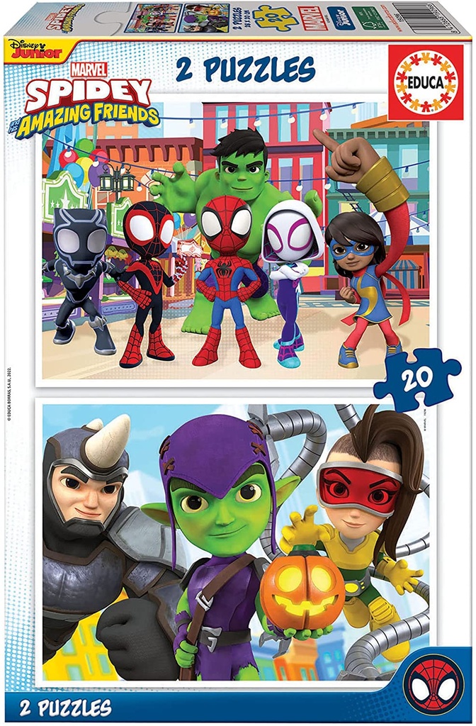 PUZ.2x20 SPIDEY & AMAZING FR.