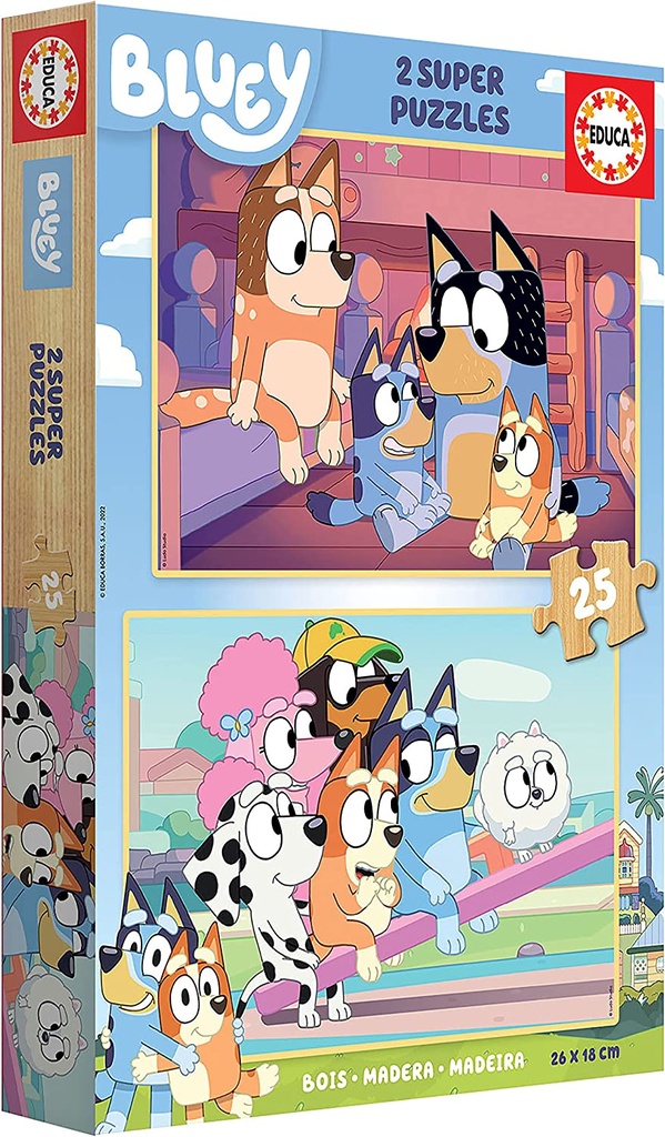 PUZ.2x25 BLUEY