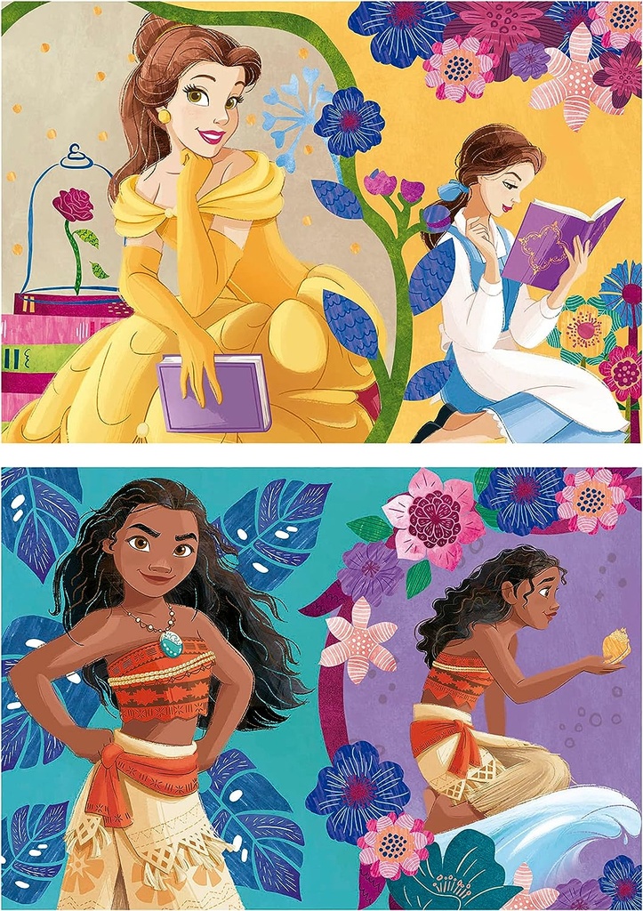 PUZ.2x25 DISNEY PRINCESS