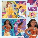PUZ.2x25 DISNEY PRINCESS