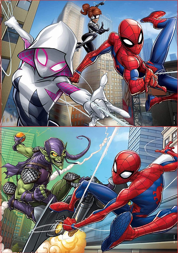 PUZ.2x48 SPIDERMAN
