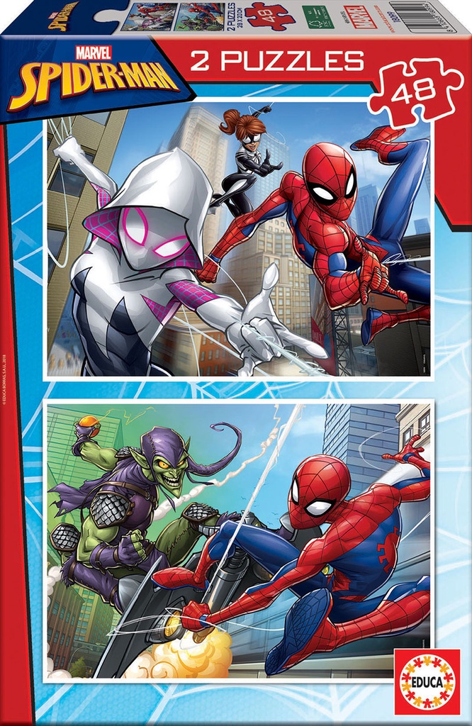 PUZ.2x48 SPIDERMAN