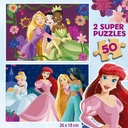 PUZ.2x50 DISNEY PRINCESS