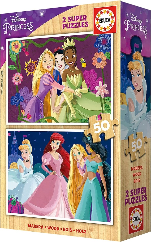 PUZ.2x50 DISNEY PRINCESS