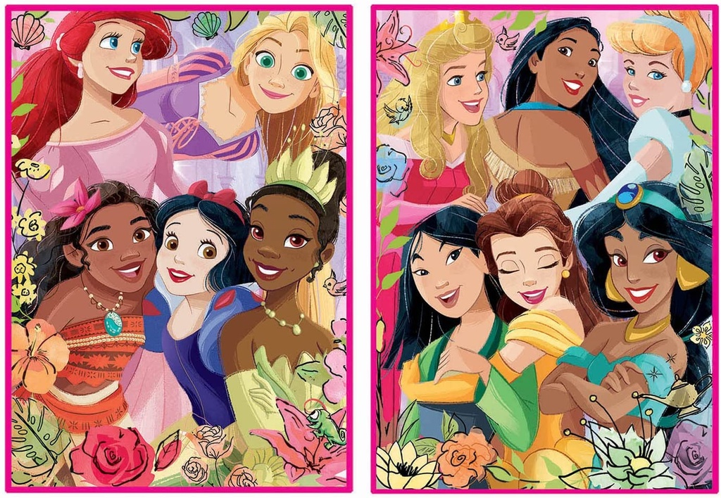 PUZ.2x500 DISNEY PRINCESS