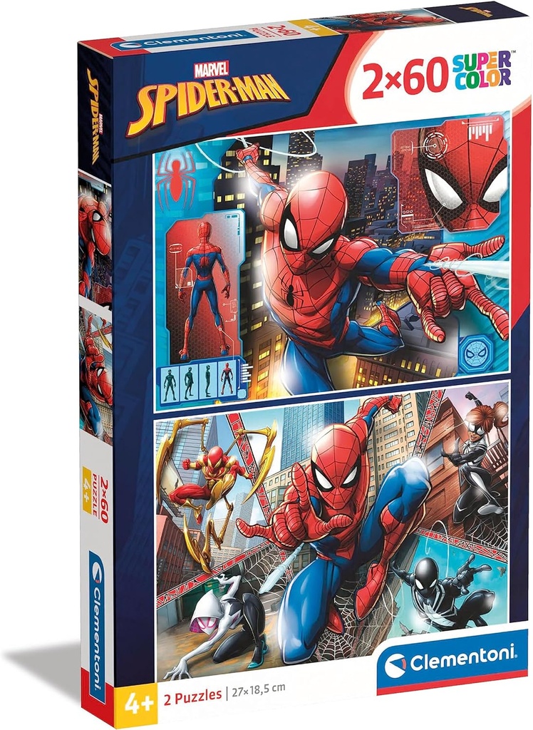 PUZ.2x60 SPIDERMAN