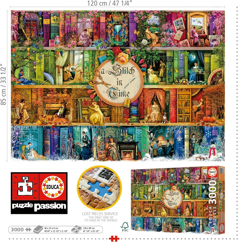 PUZ.3000 A STITCH IN TIME