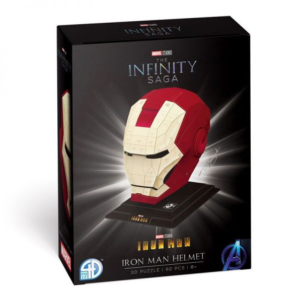 PUZ.3D CASCO IRON MAN 92 P.