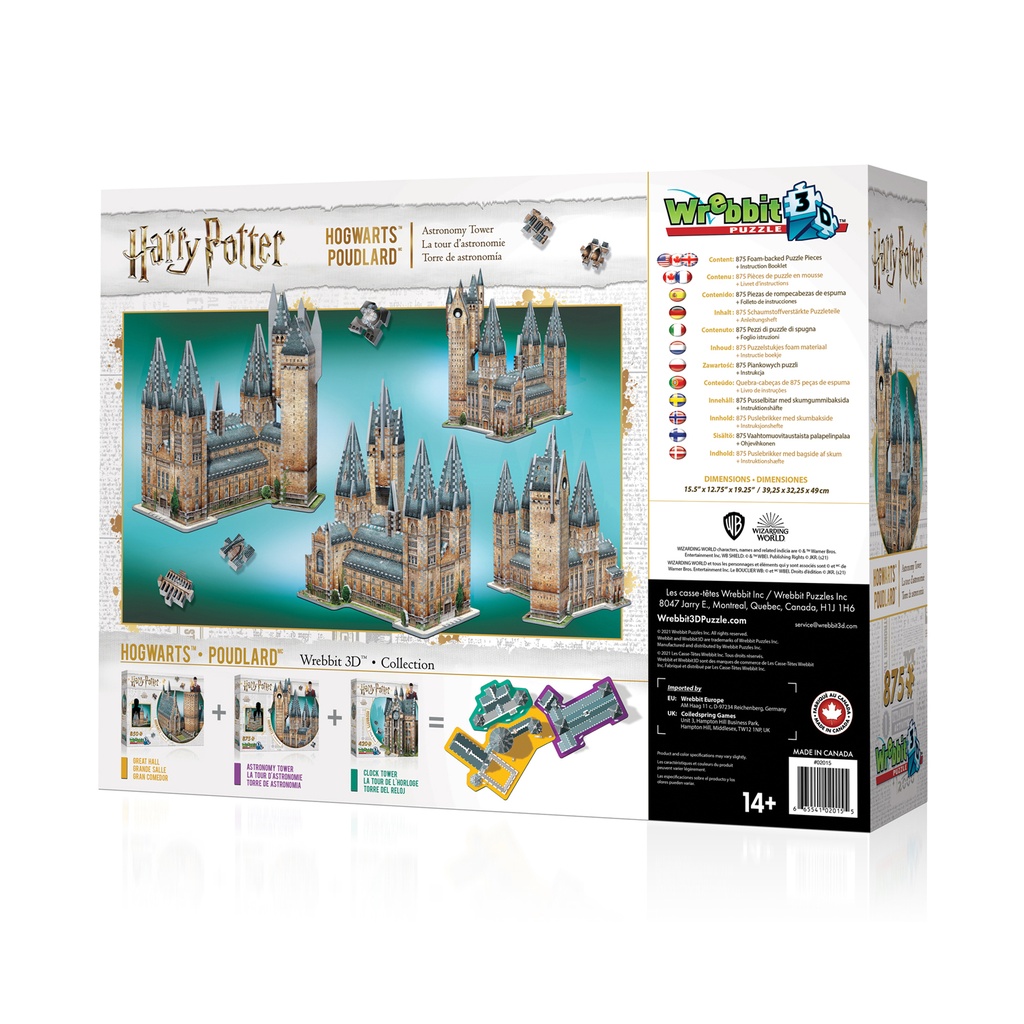 PUZ.3D HARRY POTTER TORRE ASTR