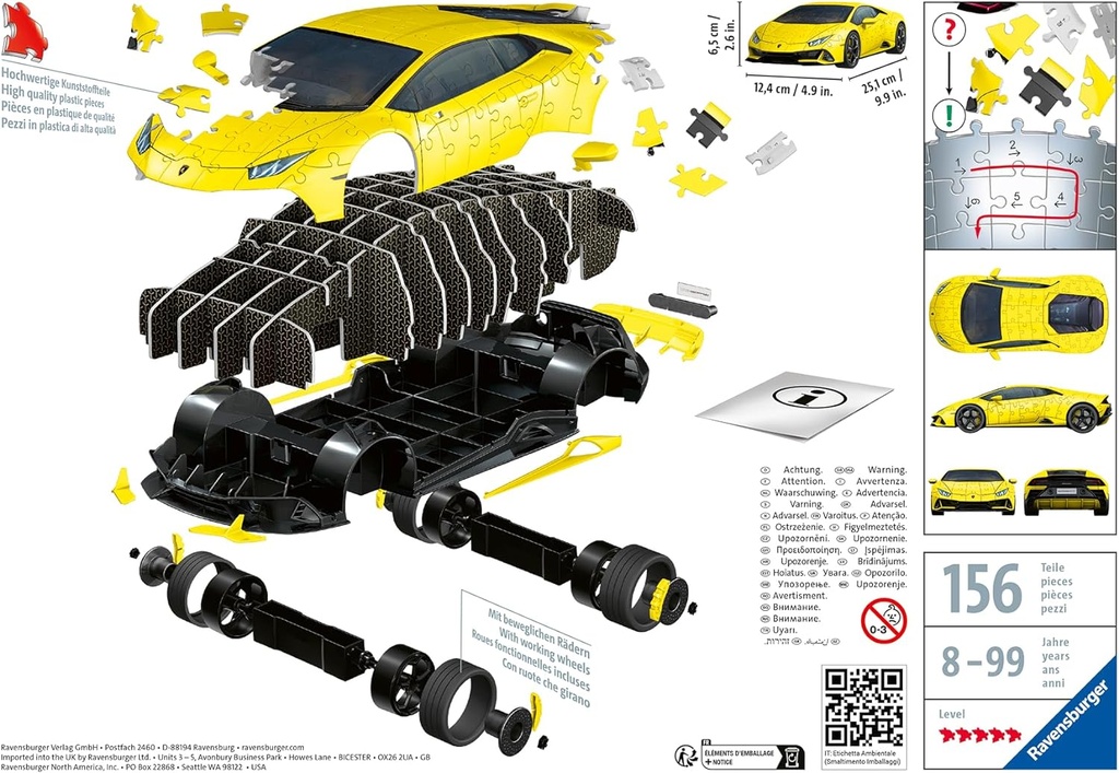 PUZ.3D LAMBORGHINI HURACAN