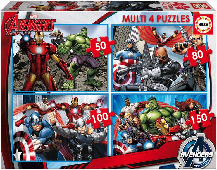 PUZ.50+80+100+150 AVENGERS