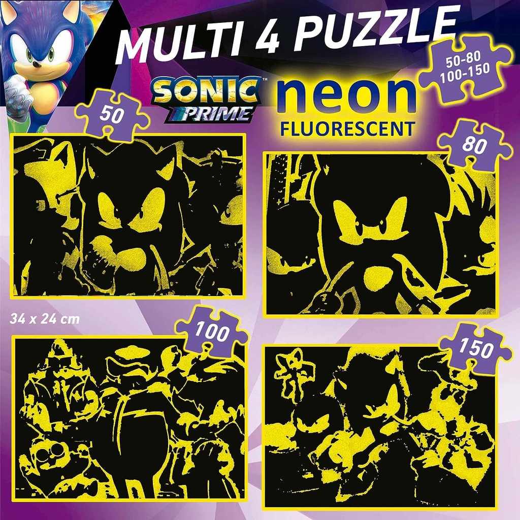 PUZ.50+80+100+150 SONIC PRIME