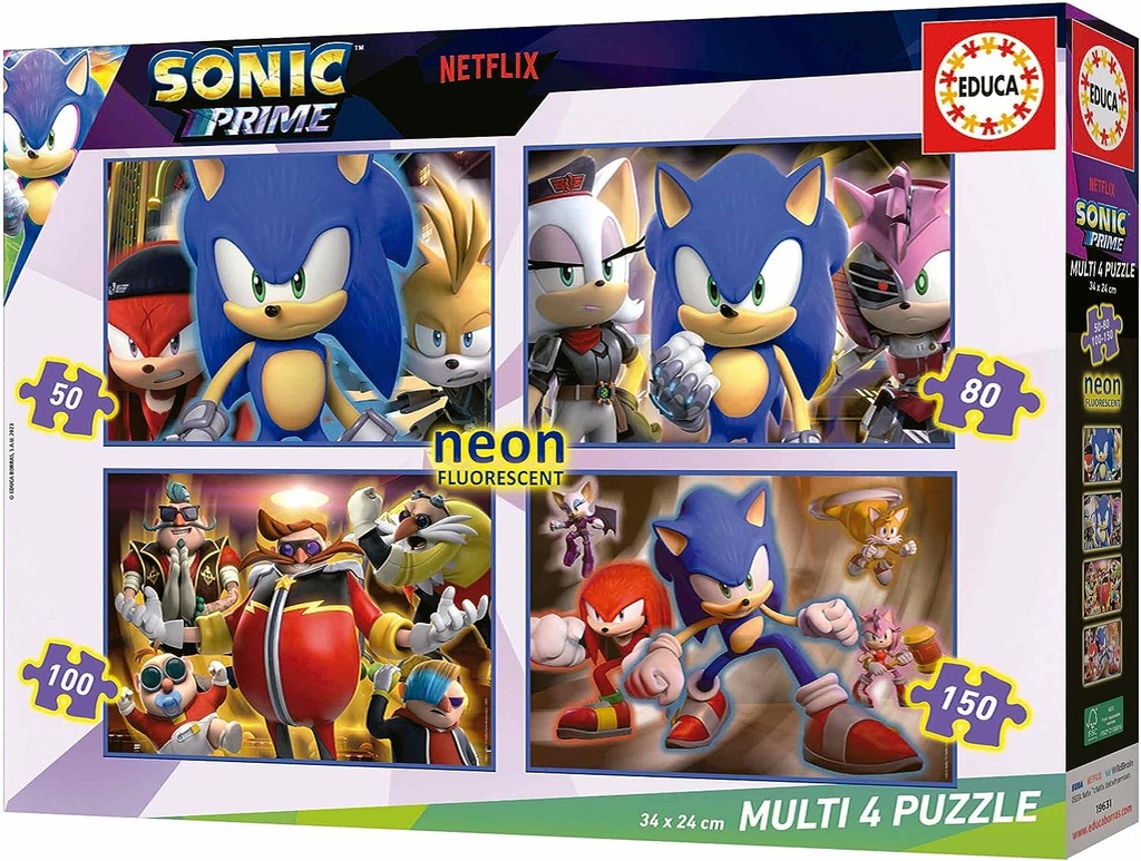 PUZ.50+80+100+150 SONIC PRIME
