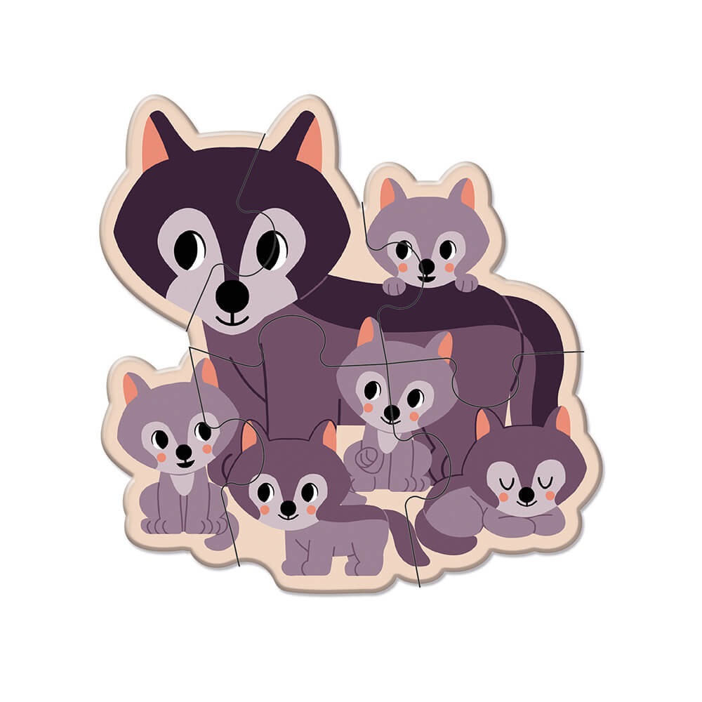 PUZLES EVOLUTIVOS ANIMALES (5)