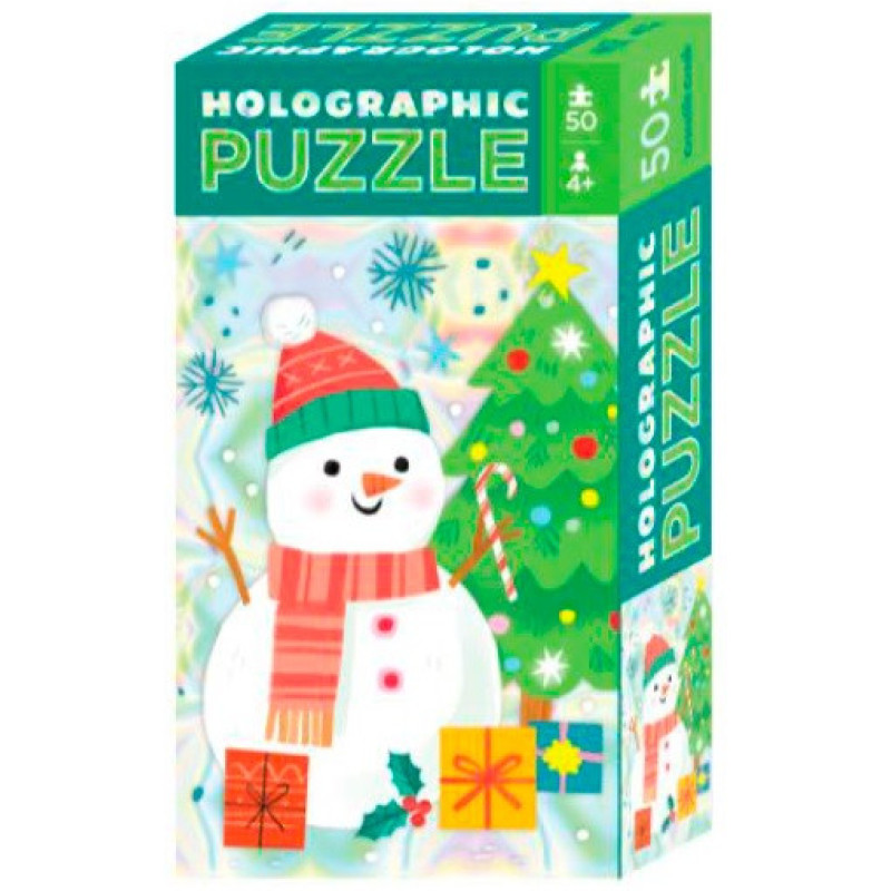 PUZZLE 50 P. MUÑECO DE NIEVE