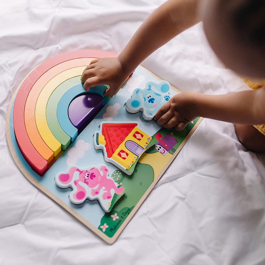PUZZLE ARCOIRIS MADERA BL.& CL.