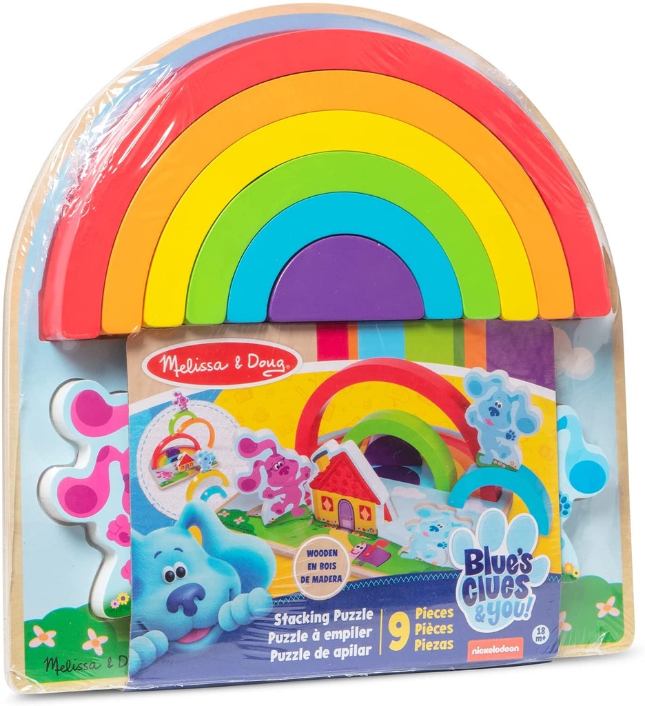 PUZZLE ARCOIRIS MADERA BL.& CL.