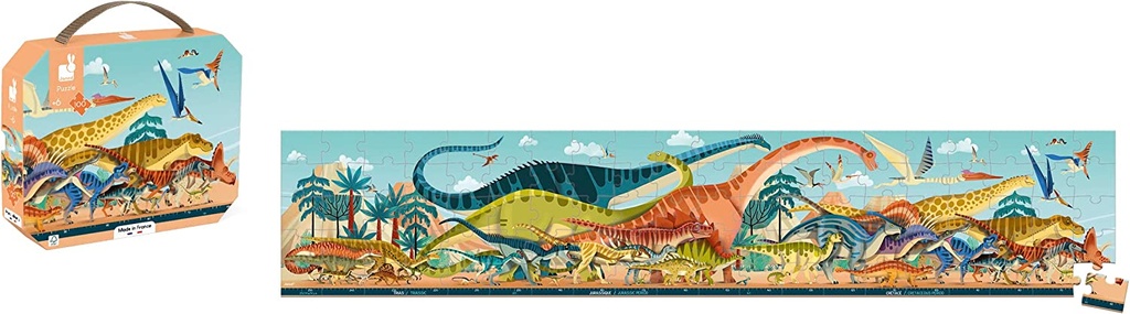 PUZZLE DINOS PANORAMICO