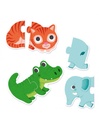 PUZZLE DUO ANIMALES