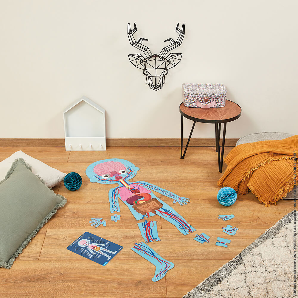 PUZZLE EDUC. CUERPO HUMANO