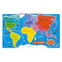 PUZZLE MAGNETICO ATLAS MUNDIAL