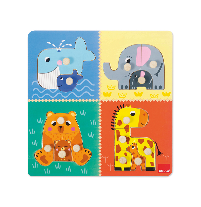 PUZZLE MAMAS Y BEBES