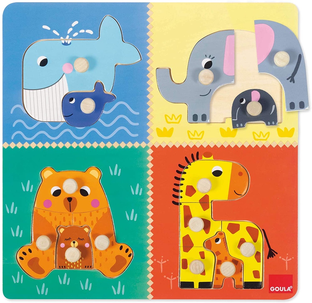 PUZZLE MAMAS Y BEBES