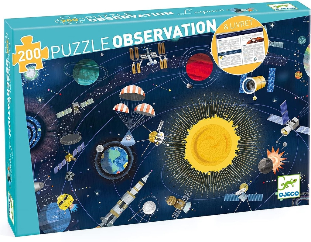 PUZZLE OSERVACION EL ESPACIO