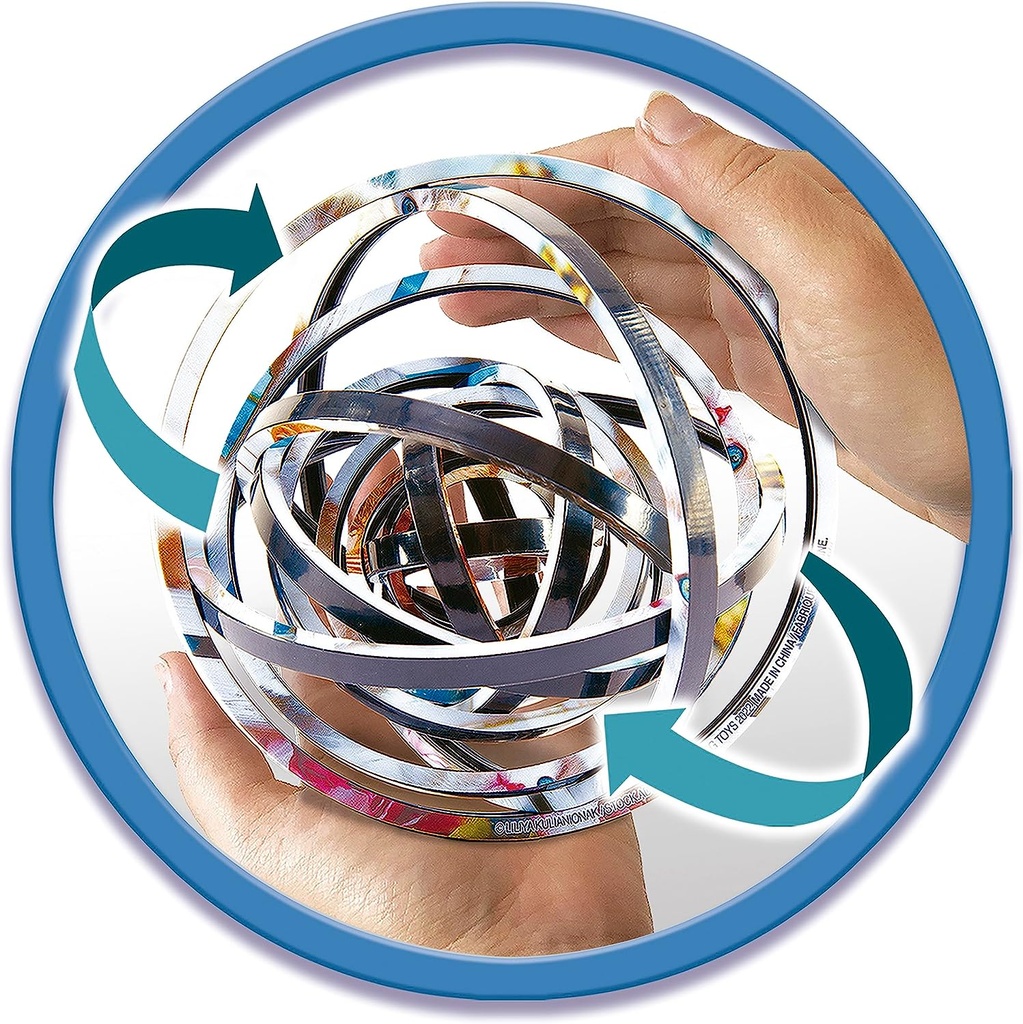 PUZZLE ROUND 3D ABSTRACT