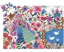 PUZZLE SIL.PRINCESA+PAVO REAL