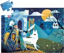 PUZZLE SILUETA CABALLERO LUNA LL
