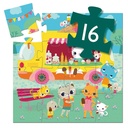 PUZZLE SILUETA CAMION HELADOS