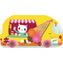 PUZZLE SILUETA CAMION HELADOS