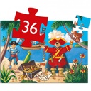 PUZZLE SILUETA EL PIRATA 36 PZAS