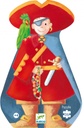 PUZZLE SILUETA EL PIRATA 36 PZAS