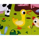 PUZZLE TACTIL ANIMALES GRANJA