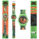 RELOJ DINO WORLD PULSERA SILICONA
