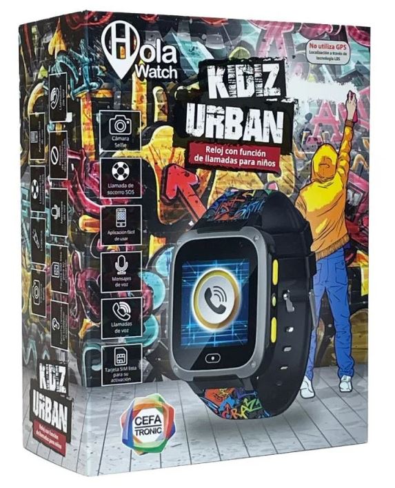 RELOJ INTELIGENTE URBAN BLACK