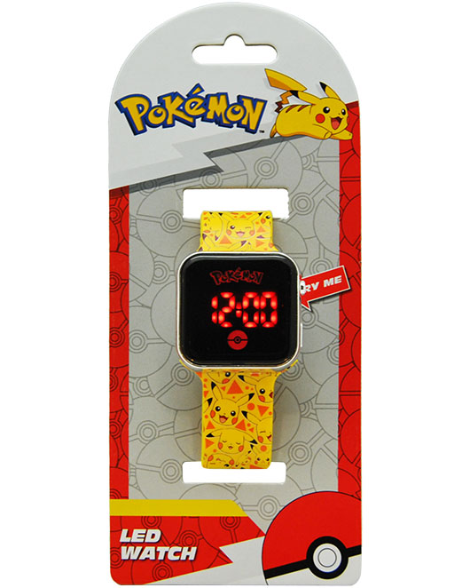 RELOJ LED POKEMON